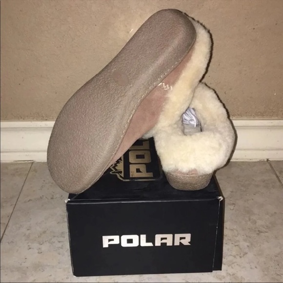 New Women’s Genuine Suede Warm Mule Slippers - Picture 6 of 6